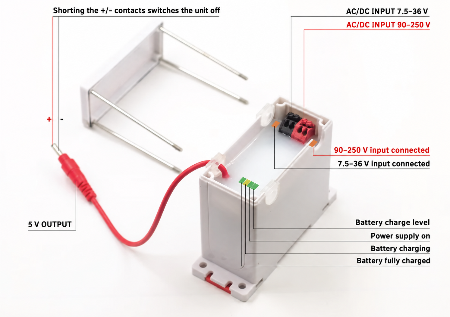 KG-A469 Power Supply Controller with Battery Backup
